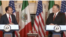 En la foto, el canciller mexicano Luis Videgaray (Izquierda) y el secretario del Departamento de Estado Mike Pompeo (Derecha) en rueda de prensa el lunes 7 de mayo de 2018. 