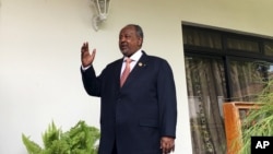 Ismail Omar Guelleh, président réélu de Djibouti, ici lors d'une interview avec Reuters à Addis Ababe, Ethiopie, 30 janvier 2016.