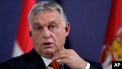 PM Hungaria Viktor Orban didesak agar segera menyetujui masuknya Swedia ke aliansi pertahanan NATO (foto: dok). 