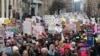 “Marcha do povo em Washington” antes da tomada de posse do presidente eleito dos EUA, Donald Trump