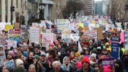 “Marcha do povo em Washington” antes da tomada de posse do presidente eleito dos EUA, Donald Trump