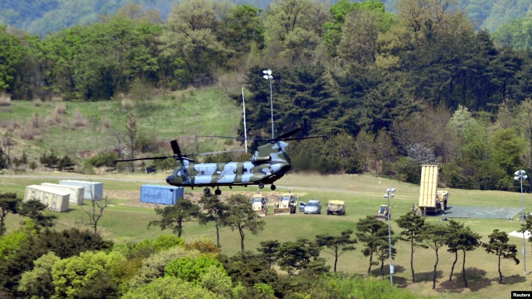 Địa điểm nơi lắp đặt THAAD nằm ở Seongju, Hàn Quốc.