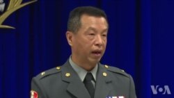 发言人陈中吉称台湾军队绝不示弱原声视频