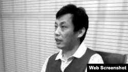 环保大V董良杰在央视上“被亮相”(网络图片)