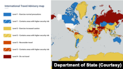 미 국무부는 28일 해외 체류 미국인들에게 특정 국가에서의 잠재적 위험을 경고하는 전 세계 여행 주의보를 갱신해 발표했다. 