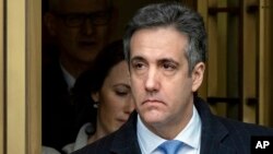 Michael Cohen, bivši advokat predsjednika Donalda Trumpa, izlazi iz federalnog suda u New Yorku, 12. decembra 2018. 