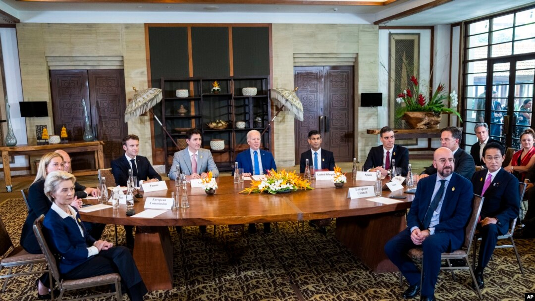 Vanredni sastanak lidera Grupe G7 i NATO-a na Baliju, Indonezija, 16.11.2022.