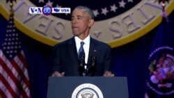VOA60 America - President Barack Obama delivered his farewell address