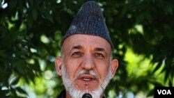 Presiden Afghanistan Hamid Karzai mengutuk serangan di Kandahar. (foto: dok)