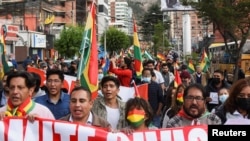 En Fotos | Manifestantes se toman las calles de Bolivia