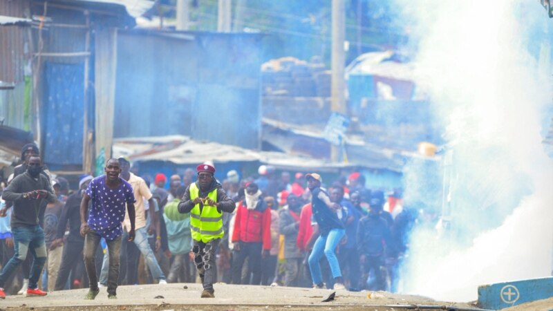 La police kenyane disperse une manifestation contre les nouvelles taxes