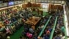 Uganda's President Yoweri Museveni gives a state of security address during a special session of the Parliament in kampala on June 20, 2018.