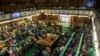 FILE - Uganda's President Yoweri Museveni gives a state of security address during a special session of the Parliament in kampala on June 20, 2018.