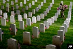 Nacionalno groblje u Arlingtonu, u blizini Washingtona, 25. maja 2023. godine.