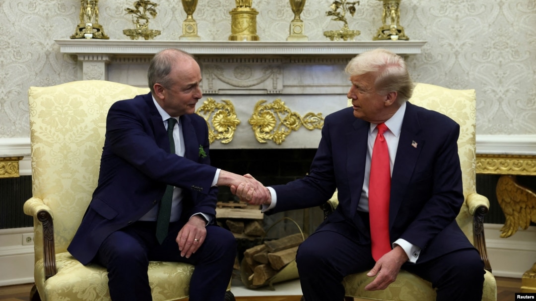 Washington’da İrlanda Başbakanı’nı ağırlayan ABD Başkanı Trump, çelik ve alüminyum ithalatına gümrük vergisi uygulamasının ardından Avrupa Birliği'nin önümüzdeki aydan itibaren 28 milyar dolar değerinde ABD malına karşı gümrük vergisi uygulama tehdidine yanıt verme sözü verdi. 