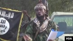 Shugaban ‘yan kungiyar Boko Haram Abubakar Shekau, Oktoba 2, 2014.