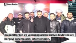 Suriyeli isyancılar devlet televizyonuna çıkarak Esat'ın devrildiğini açıkladı