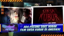 Vlogger on The Road: Ada Pocong Saat Nobar Film Siksa Kubur di Amerika!