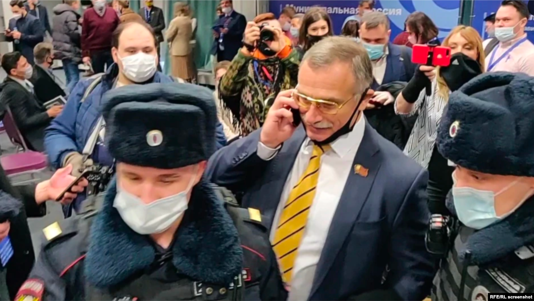 Задержание Михаила Тимонова