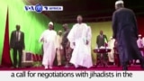 VOA60 Africa - Mali: The national peace summit in ends with a call for negotiations with jihadists