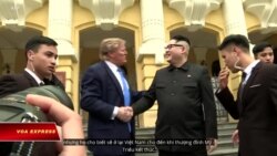 Bản sao Trump-Kim xuất hiện ở Hà Nội