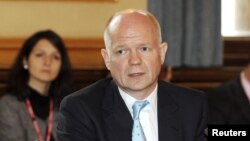 Ngoại trưởng Anh William Hague.