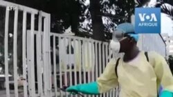 Coronavirus: désinfection dans la ville de Kinshasa