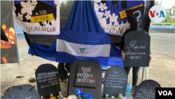 Nicaragua vive una de las peores crisis de derechos humanos tras las protestas surgidas en 2018. (Foto VOA / Archivo) 