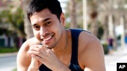 FILE - In this undated file photo provided by Shervon Cassim shows his brother Shezanne Cassim of Woodbury, Minn. 