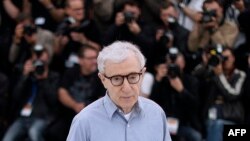 FILE - U.S. director Woody Allen attends the opening of the 69th Cannes Film Festival in Cannes, southern France, May 11, 2016.