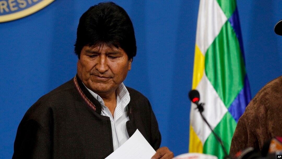 Evo Morales, predsednik Bolivije (Foto: AP/Juan Karita)