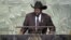 South Sudan's President Salva Kiir addresses 66th United Nations General Assembly, New York, September 2011 (file photo). 
