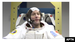 El astronauta Thomas Pesquet, de la Agencia Espacial Europea (ESA) será uno de los comandantes en la próxima misión conjunta de la ESA con la NASA a la Estación Espacial Internacional. Captura de video de APTN. Marzo 16 de 2021.