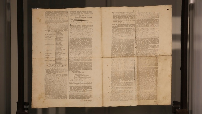 Rare copy of US Constitution sells for $9M at auction 