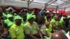 Supporters of the MDC led by Professor Welshman Ncube.