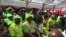Supporters of the MDC led by Professor Welshman Ncube.