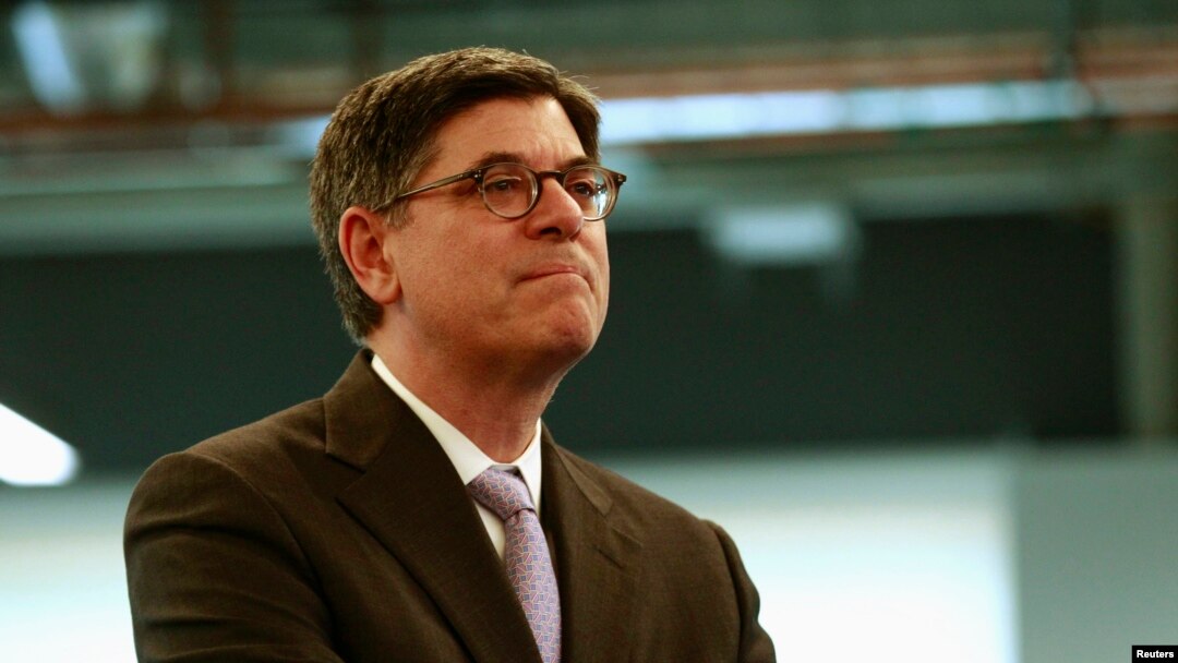 Menteri Keuangan Amerika Serikat Jacob Lew dalam sebuah acara di California. (Foto: Dok)