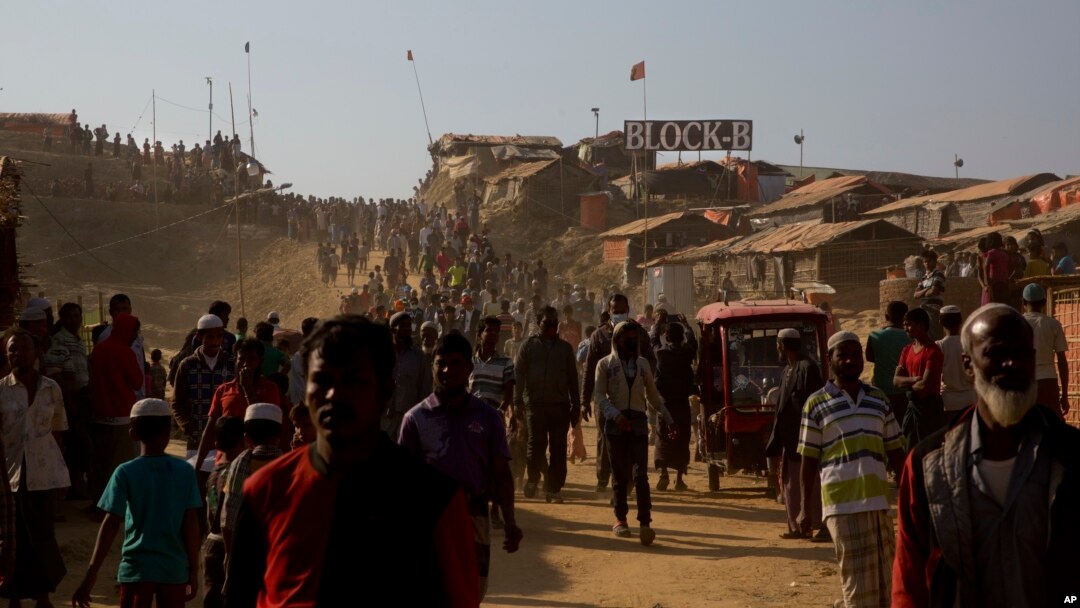 Kamp pengungsi Muslim Rohingya di Cox's Bazar, Bangladesh (foto: dok). 