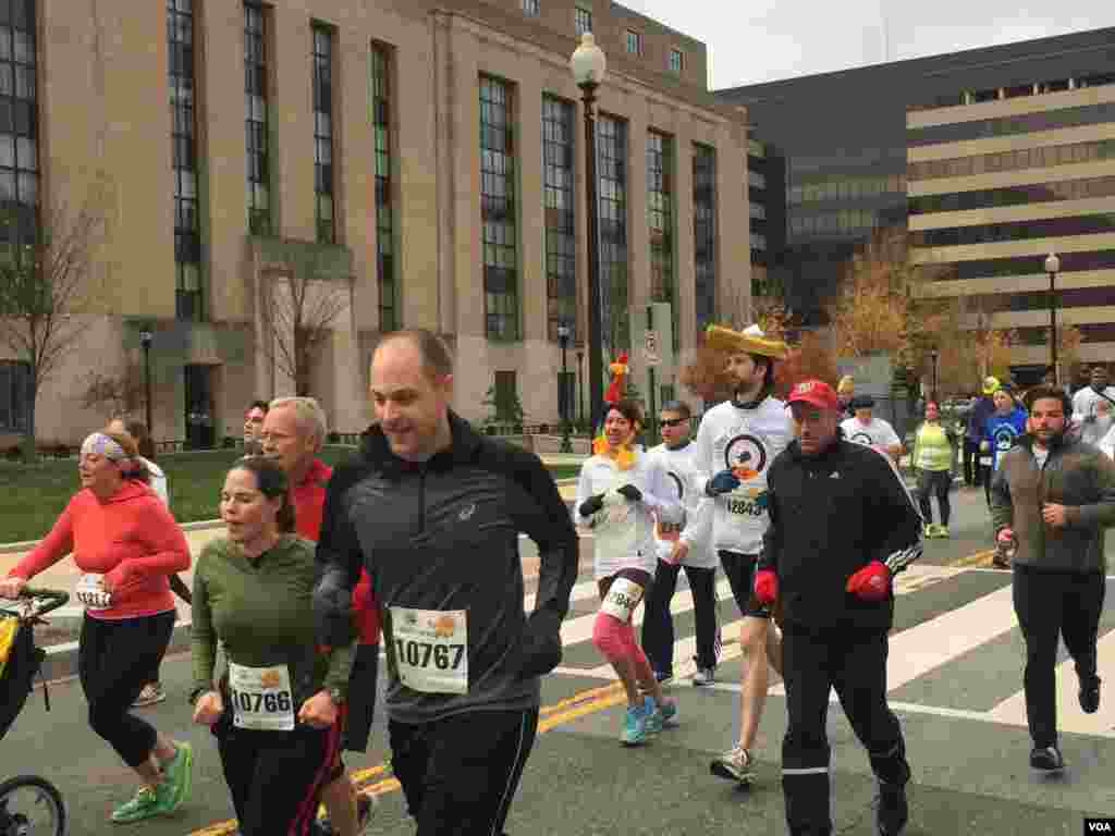 Parada do Thanksgiving na cidade de Washington DC. O evento anual é dedicado à luta contra a fome. Nov., 24, 2016