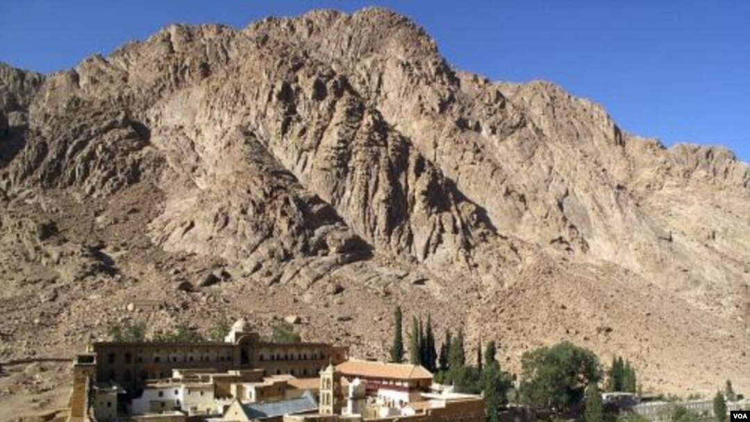 Dua wisatawan AS diculik setelah mengunjungi Biara St Catherine di Sinai, Mesir (3/2).