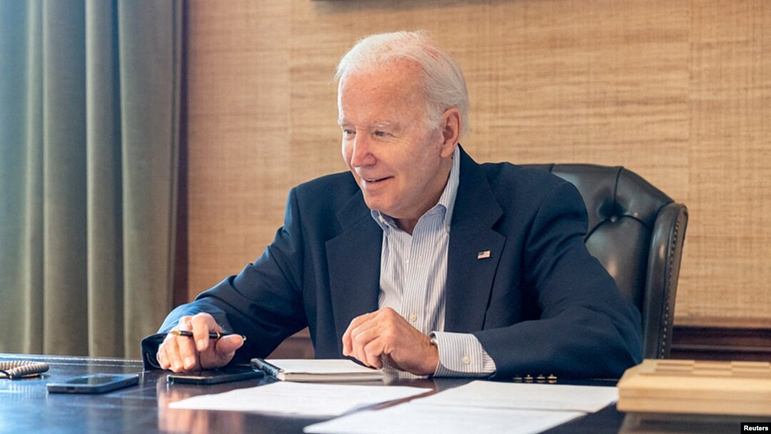 Presiden AS Joe Biden dites positif COVID-19 hari Kamis (21/7). 