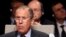 Ruski šef diplomatije Sergej Lavrov na otvaranju nuklearnog samita u Hagu. 