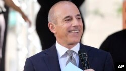 Matt Lauer, presentador del programa matutino "Today" de la cadena NBC fue despedido el miércoles tras ser acusado de conducta sexual inapropiada en su puesto de trabajo.