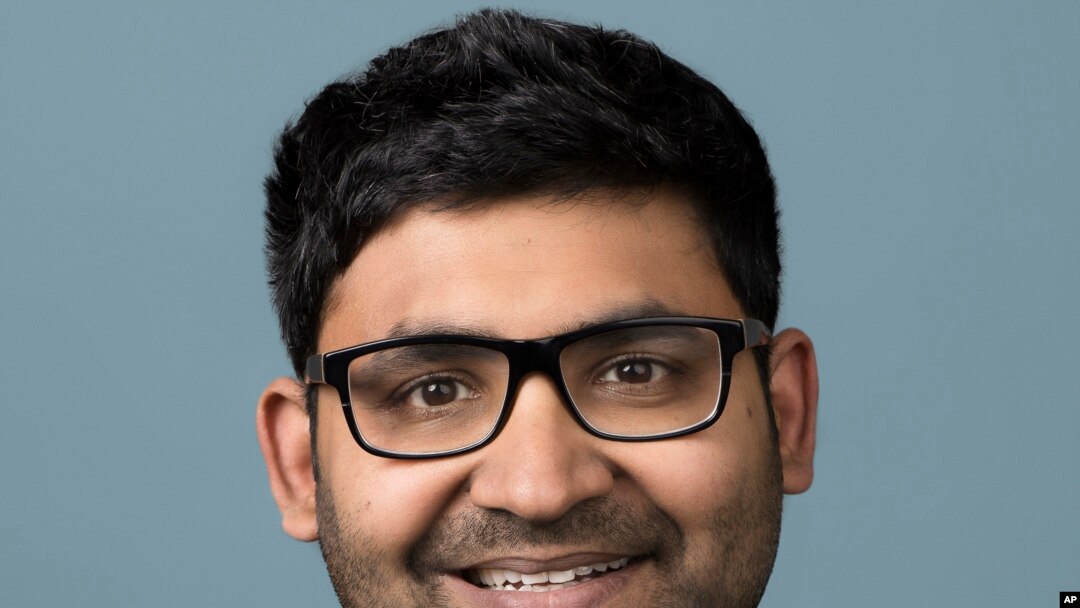 En esta imagen cortesía de Twitter se ve a Parag Agrawal, el nuevo director general de la compañía. 