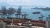 FILE - A cargo ship carrying containers is seen near the Yantian port in Shenzhen, Guangdong province, China May 17, 2020.