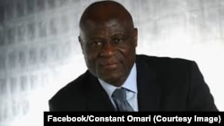 Constant Omari, le président de la Fédération congolaise de football association (Fecofa), 15 fevrier 2017. (Facebook/Constant Omari)