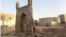 Koshg'ar shahridagi vayron qilingan masjid