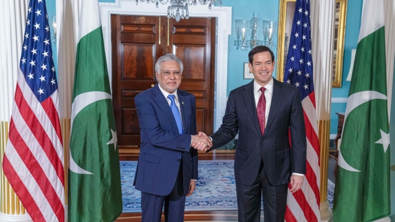 ڕوبیۆ لەگەڵ وەزیری دەرەوەی پاکستان ڕەوشی ناوچەکە تاوتوێ دەکەن