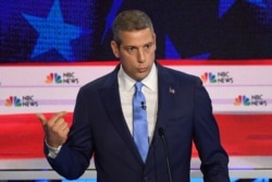 Democratic presidential hopeful U.S. Representative from Ohio Tim Ryan speaks during the first Democratic primary debate of the 2020 presidential campaign at the Adrienne Arsht Center for the Performing Arts in Miami, June 26, 2019.