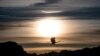 An athlete warms up ahead of the Freestyle Skiing Men&#39;s Freeski Big Air Qualification rounds as part of Lausanne 2020 Winter Youth Olympic Games in Leysin resort.